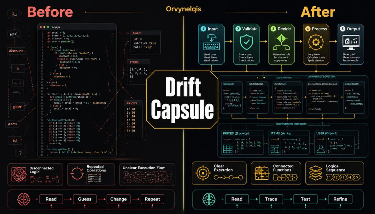 drift capsule before after